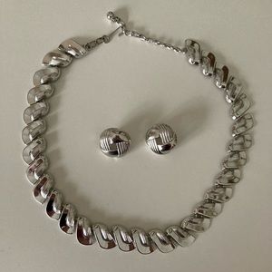 Trifari Vintage Necklace and Earrings